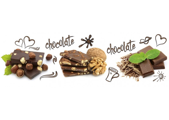 Keittiön välitila Chocolate 350x60 cm