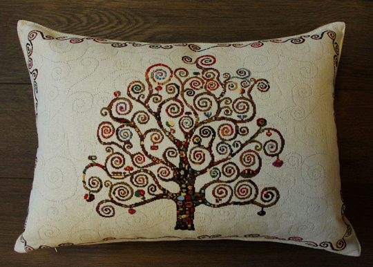 Koristetyyny gobeliinikankaasta ART 30x50 cm