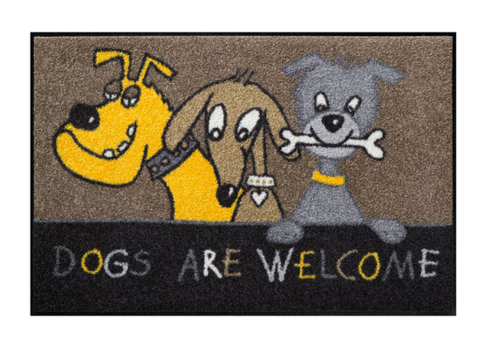 Matto DOGS ARE WELCOME 50x75 cm