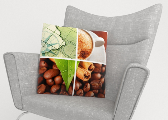 Koristetyynyliina Coffee 2 40x60 cm