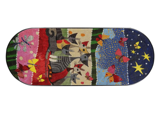 Matto Spring Fasce di colore 75x190 cm