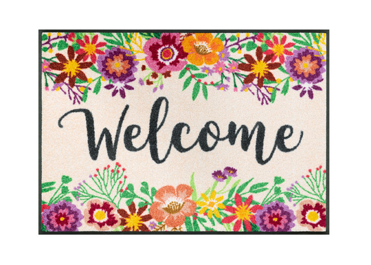 Matto Welcome Blooming 60x85 cm