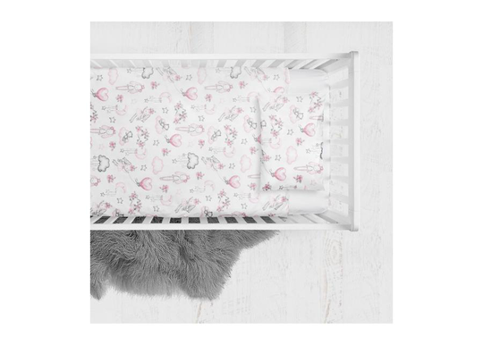 Lasten pussilakanasetti 102x120 cm