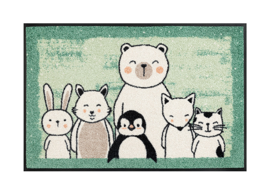 Kynnysmatto Animal Friends 50x75 cm