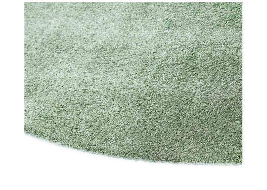 Narma velour matto Noble green pyöreä Ø 200 cm