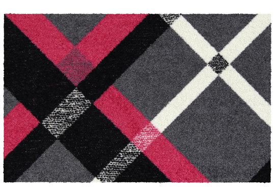 Matto Bente grey-magenta 50x75 cm