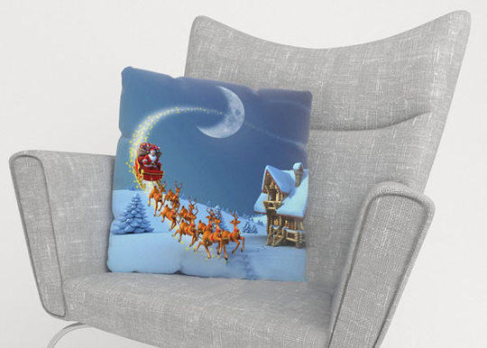 Koristetyynyliina CHRISTMAS STORY 40x60 cm