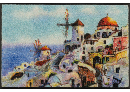 Kynnysmatto Santorini View 50x75 cm