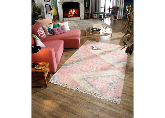 Matto Vintage Zigzag Kelim 65x135cm