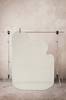 CASTOR villamatto 170x240 cm Eliseouter: champagne color leather /inside: offwhite color velvet