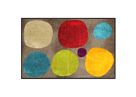 Matto BROKEN DOTS COLOURFUL 75x120 cm