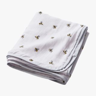 Bumble bee 110x110cm Muslin Blanket, Mul vauvan viltti moniväri