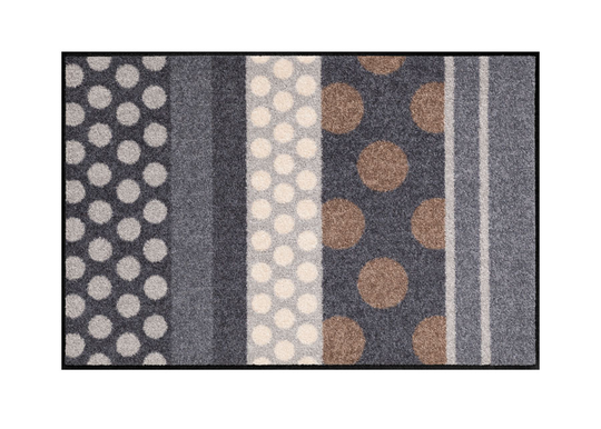 Matto GLAMOUR DOTS GRAU 50x75 cm