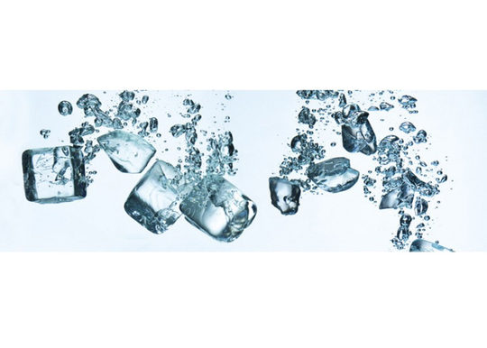 Keittiön välitila Ice cubes 260x60 cm