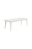 Ruokapöytä Stoltö 90x220 cm Valkoinen
