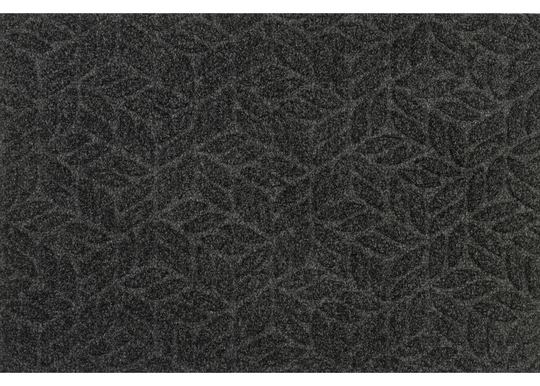 Ovimatto Dune Leaves dark grey 60x90 cm