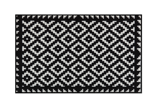 Matto TABUK BLACK % WHITE 75x120 cm