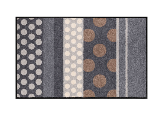 Matto GLAMOUR DOTS GRAU 75x120 cm