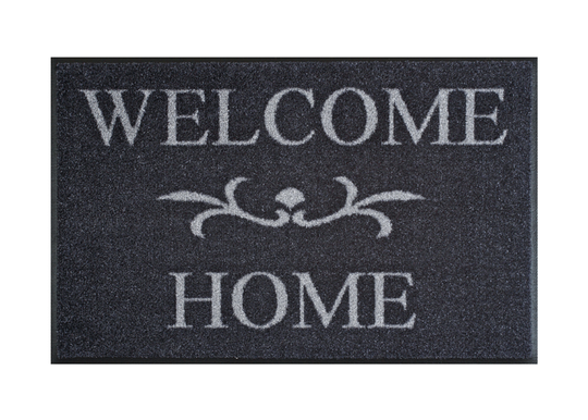 Matto WELCOME HOME ANTHRAZIT 50x75 cm