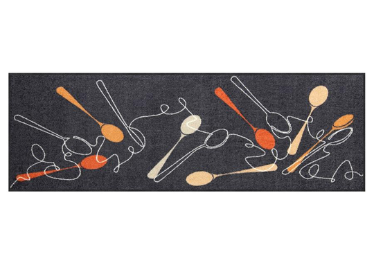 Matto Spoon Dance grey-apricot 60x180 cm
