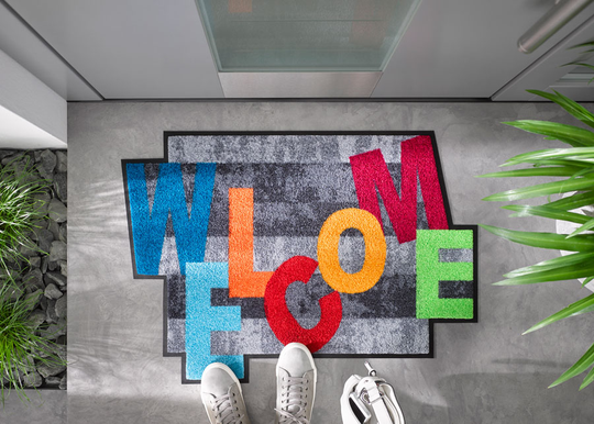 Kynnysmatto CRAZY WELCOME 60x85 cm