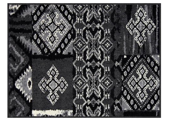 Matto La Grange black 75x100 cm