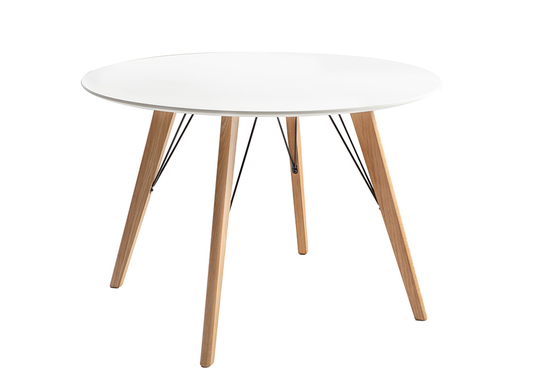 Ruokapöytä Helena White Ø 100 cm