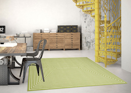 Matto Braid Green 200x285 cm