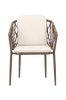 Puutarhatuolit pehmusteilla, 4 kpl