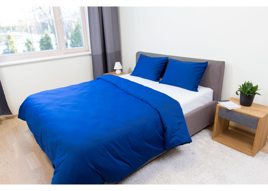 Pussilakanasetti Royal Blue 180x210 cm