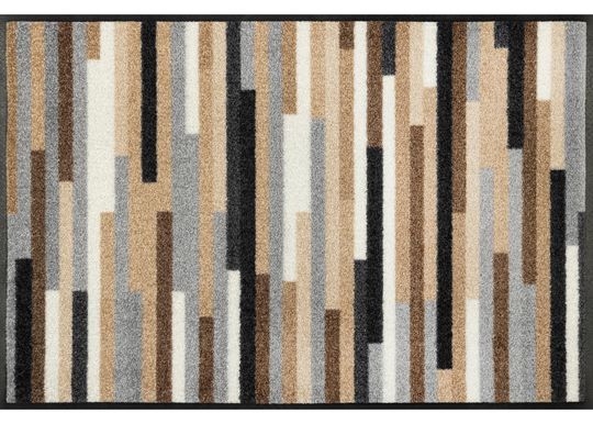 Kynnysmatto Mikado Stripes nature 50x75 cm