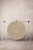 ODESSA puuvillamatto ø 120 cm Beige/keltainen/sininen