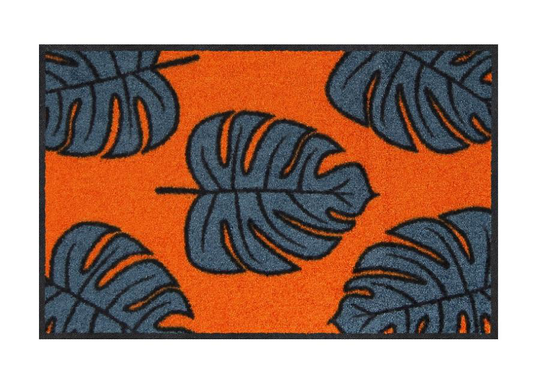 Matto Monstera allover orange 45x70 cm