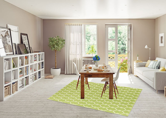 Matto Trellis Green 160x230 cm