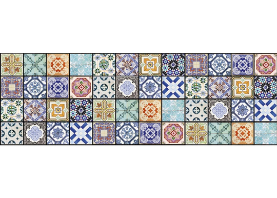 Keittiön välitila Vintage tiles 260x60 cm