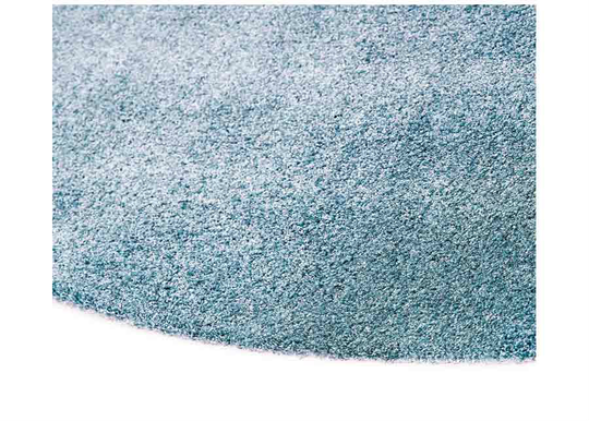 Narma velour matto Noble blue pyöreä Ø 133 cm