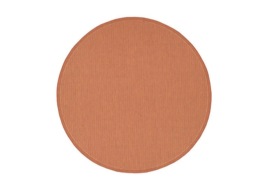 Pyöreä matto Tatami Terracotta Ø 200 cm