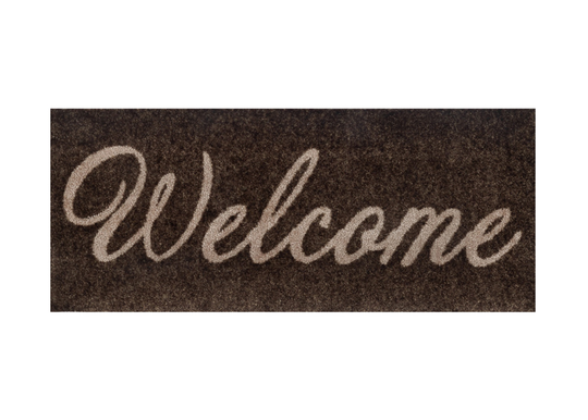 Ovimatto Welcome brown 30x70 cm