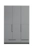 Vaatekaappi Pure, 3 ovea