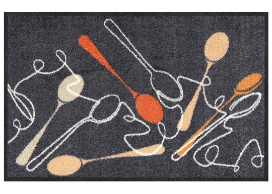 Matto Spoon Dance grey-apricot 45x70 cm