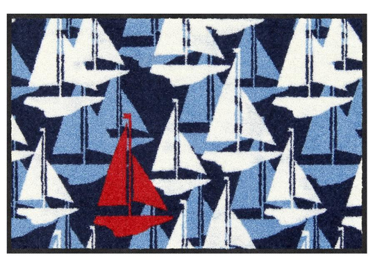 Kynnysmatto Sail Boats 50x75 cm