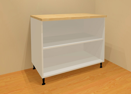 Keittiön alahylly 100 cm