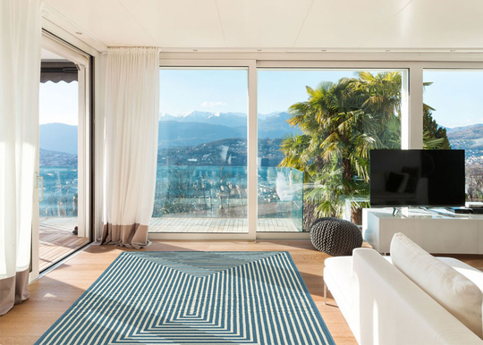Matto Braid Light Blue 200x285 cm