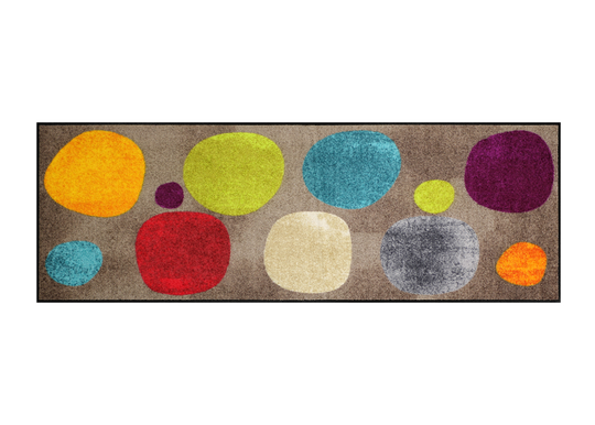 Matto BROKEN DOTS COLOURFUL 60x180 cm