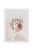 GEPARD juliste 30x40 cm Roosa/beige