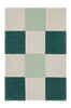 MONTRO ovimatto 60x90 cm Vihreä/luonnonvalk