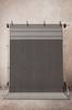 DUST matto 200x290 cm Musta/harmaa