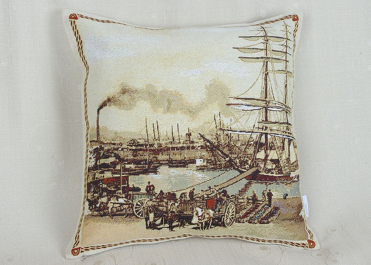 Gobeliinikankainen koristetyyny CALAIS 44x45 cm