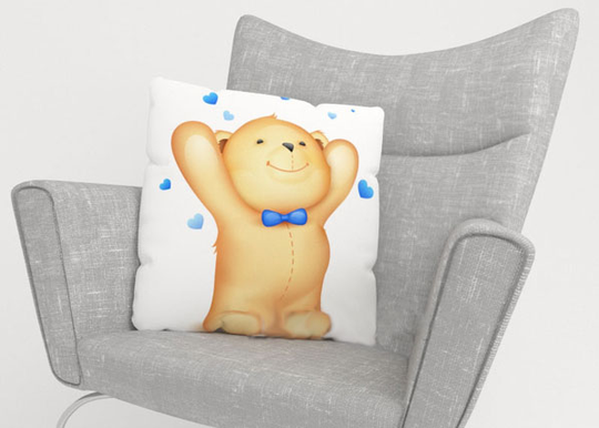 Koristetyynyliina LITTLE BEAR 40x60 cm