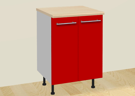 2-ovinen keittiökaappi 70 cm